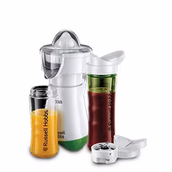 Russell Hobbs 21352-56, Estrattore di succo, Bianco, 600 ml, Morbido/Duro, Acciaio inox, Bisfenolo A (BPA)