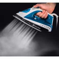 Russell Hobbs Supreme Steam Pro 2600 W 0,31 L Piastra in Ceramica Blu, Bianco - Vista aggiuntiva 5