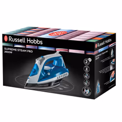 Russell Hobbs Supreme Steam Pro 2600 W 0,31 L Piastra in Ceramica Blu, Bianco - Vista aggiuntiva 6