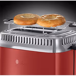 Russell Hobbs Retro Ribbon 6 2 fetta/e 1300 W Rosso - Vista aggiuntiva 4