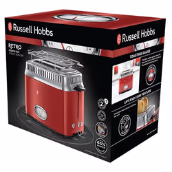 Russell Hobbs Retro Ribbon 6 2 fetta/e 1300 W Rosso - Vista aggiuntiva 5