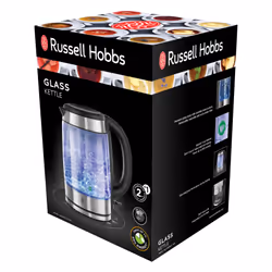 Russell Hobbs 21600-57 bollitore elettrico 1,7 L 2200 W Acciaio inox, Trasparente - Vista aggiuntiva 5
