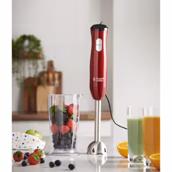Russell Hobbs Desire 0,7 L Frullatore ad immersione 500 W Rosso, Acciaio inox - Vista aggiuntiva 6