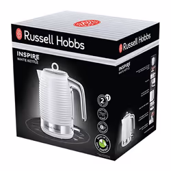 Russell Hobbs Inspire bollitore elettrico 1,7 L 2400 W Bianco - Vista aggiuntiva 4