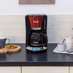 Russell Hobbs Colours Plus+ Automatica Macchina da caffè con filtro 1,25 L - Vista aggiuntiva 8