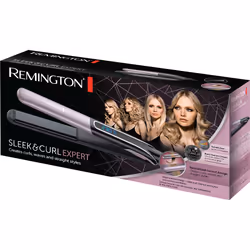 Remington S6700 messa in piega Piastra per capelli Caldo Nero, Viola 3 m
