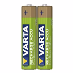Varta 56663 101 402, Batteria, Oro, Verde, Nichel-Metallo Idruro (NiMH), 550 mAh, 1,2 V, Mini Stilo AAA