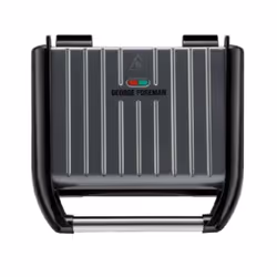 George Foreman 25041-56, Grigio, Rettangolare, 280 x 170 mm, 1650 W, 340 mm, 130 mm