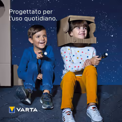 Varta Day Light Key Chain LED Flashlight (incl. anello portachiavi e 1x batteria AAA Longlife Power, antiurto) argento/nero per la casa, tutti i giorni, interruzioni di corrente - Vista aggiuntiva 7