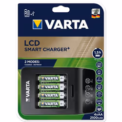 Varta LCD SMART CHARGER+ carica batterie Batteria per uso domestico AC - Vista aggiuntiva 4