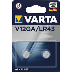 Varta V12GA Batteria monouso LR43 Alcalino