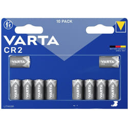 Varta - lithium Cylindr. CR2 Blli10 Batteria per fotocamera cr 2 Litio 880 mAh 3 v 10 pz.