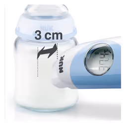 NUK 10256380 termometro digitale per corpo Termometro a rilevamento remoto Blu, Bianco Universale Pulsanti - Vista aggiuntiva 4