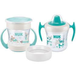 NUK Mini Cups Set Mint/Turquoise 6m+ Neutral 160 ml