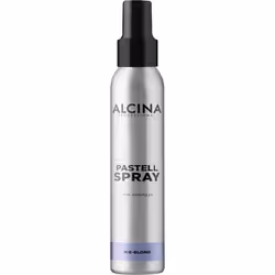 ALCINA Pastell Spray Ice-Blond, Spray per capelli, Donna, Capelli biondi, 100 ml, Protezione del colore, Idratante, Aqua, Amo ...