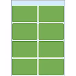 HERMA Multi-purpose labels 26x40mm green 40 pcs., Verde, 26 mm, 40 mm, 40 pz