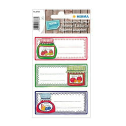 HERMA Kitchen labels 76x34mm preserving glass 4 sheets etichetta autoadesiva 12 pz