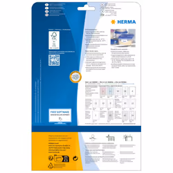 HERMA 4389 etichetta per stampante Bianco Etichetta per stampante autoadesiva