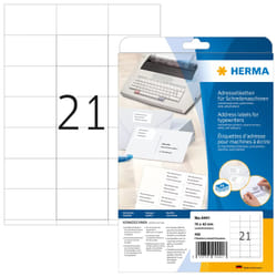 HERMA 4441 etichetta per corrispondenza Bianco