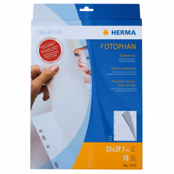 HERMA 7571, 230 x 297 mm, Bianco, Cartoncino, Ritratto, 1 pz