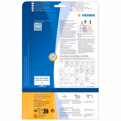 HERMA 8017 etichetta per stampante Trasparente Etichetta per stampante autoadesiva