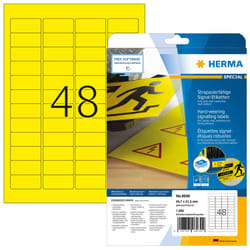 HERMA 8030 etichetta per stampante Giallo Etichetta per stampante autoadesiva