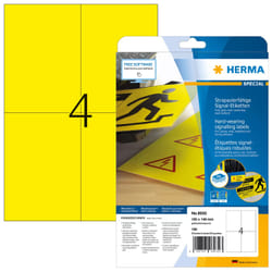HERMA 8032 etichetta per stampante Giallo Etichetta per stampante autoadesiva