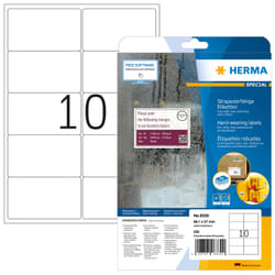 HERMA 8330 etichetta per corrispondenza Bianco