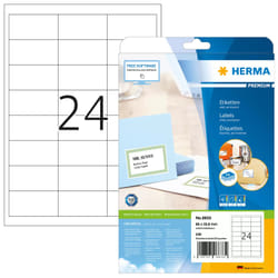 HERMA 8633 etichetta per stampante Bianco Etichetta per stampante autoadesiva