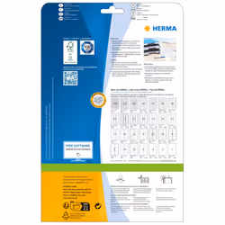 HERMA 8633 etichetta per stampante Bianco Etichetta per stampante autoadesiva