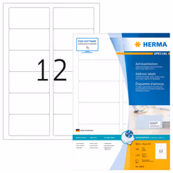 HERMA 8805 etichetta per corrispondenza Bianco