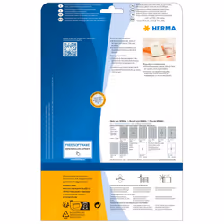 HERMA 8964 etichetta per stampante Trasparente Etichetta per stampante autoadesiva