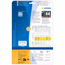 HERMA 9535 etichetta per stampante Bianco Etichetta per stampante autoadesiva