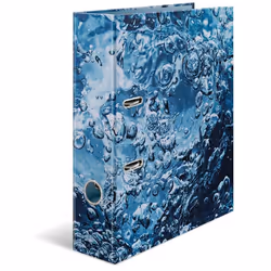 HERMA 19654, A4, Anello circolare, Conservazione, Cartoncino, Blu, 5 cm