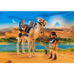 Playmobil History Egyptian Warrior with Camel, Azione/Avventura, 6 anno/i, Multicolore