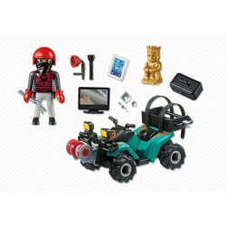 Playmobil City Action Quad del bandito