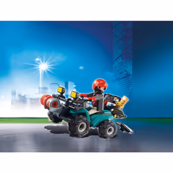 Playmobil City Action Quad del bandito