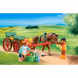 Playmobil Horse-Drawn Wagon - Vista aggiuntiva 4