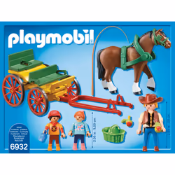 Playmobil Horse-Drawn Wagon - Vista aggiuntiva 6