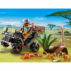 Playmobil Wild Life Evil Explorer with Quad