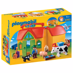 Playmobil 1.2.3 6962, 1,5 anno/i, Multicolore, Plastica