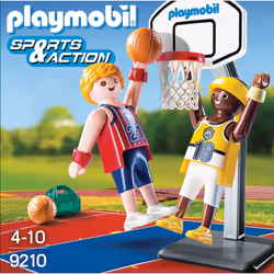 Playmobil 9210 Joueurs de Basket-Ball avec Panier - Vista aggiuntiva 4