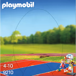 Playmobil 9210 Joueurs de Basket-Ball avec Panier - Vista aggiuntiva 5