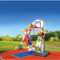 Playmobil 9210 Joueurs de Basket-Ball avec Panier - Vista aggiuntiva 7