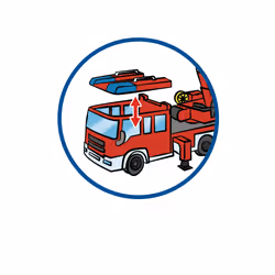 Playmobil Fire Ladder Unit - Vista aggiuntiva 7