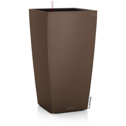 LECHUZA CUBICO Color 30 All-in-One Set Interno Vaso a cubo Libera installazione Polipropilene (PP) Marrone