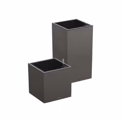 LECHUZA CANTO Stone 40 LED high, Nero, 400 mm, 400 mm, 760 mm, 10 kg, 1 pz