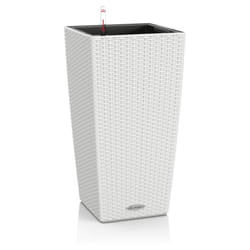 LECHUZA CUBICO Cottage 30 All-in-One Set Vaso a cubo Libera installazione Polipropilene (PP) Bianco