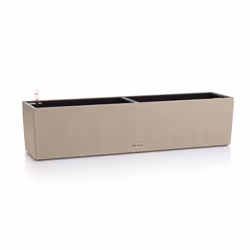 LECHUZA BALCONERA, Vaso a cubo, Libera installazione, Polipropilene (PP), Beige, Rettangolo, Interno/esterno