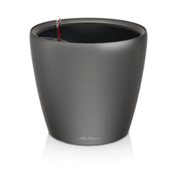 Lechuza - Vaso da interno e esterno classico Premium ls 21 cm - Antracite Metalizzato - Antracite Metalizzato